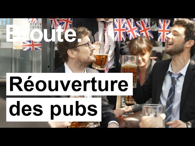 Réouverture des pubs anglais ! (ft Paul Taylor) - Broute - CANAL+