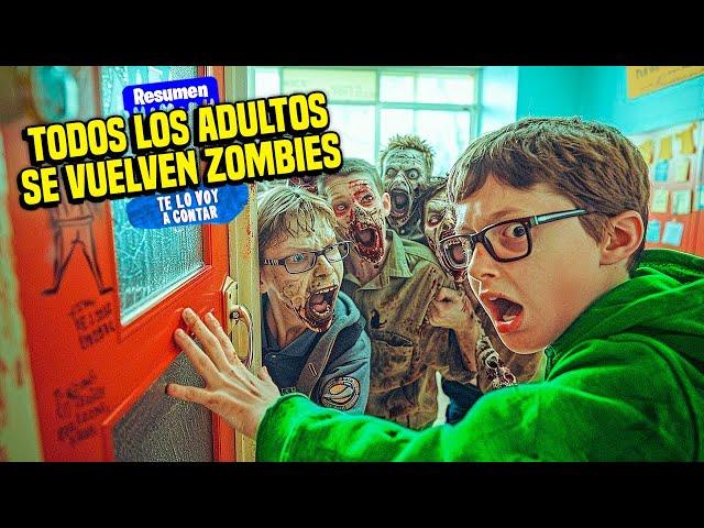 TODOS LOS ADULT0S DEL MUNDO SE VUELVEN ZOMBIES Y LOS JÓVENES DEBEN ENFRENTARLOS / RESUMEN