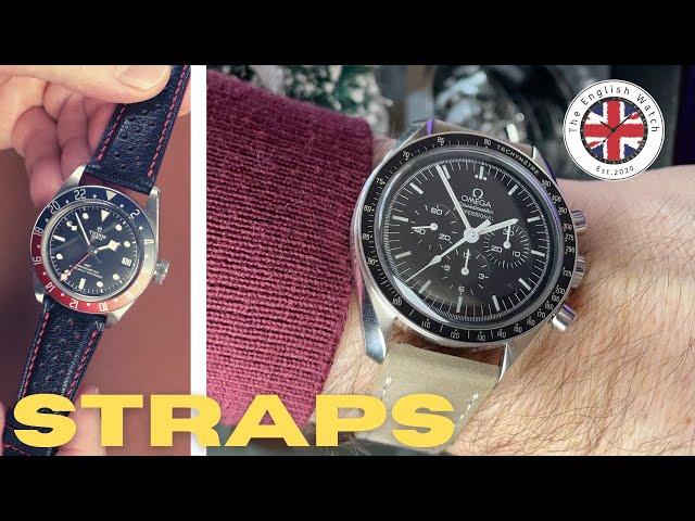 North Street Watch Co Straps | Speedmaster | Strap Tailor | Tudor GMT