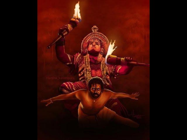 KANTARA CLIMAX SCENE  MIND BLOWING  VARAHA ROOPAM #shorts #short
