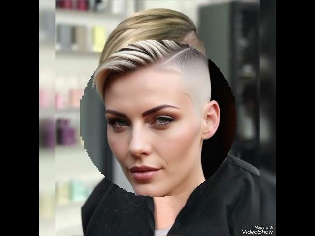 Short One Side Shaved Undercut Hairstyle Ideas 2024