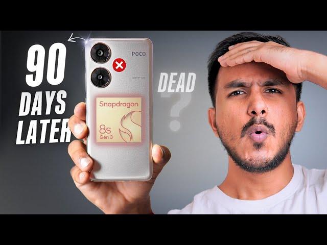 Poco F6 5G - REALITY Check of Best Gaming Phone Under ₹25,000 After 90 Days !