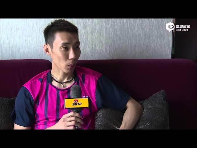 An interview with Lee Chong Wei for the Chinese reality TV called "Yes! Coach".