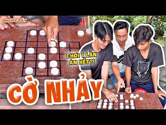 Thử Thách Chơi 1 Lần Ăn Hết Bàn Cờ Nhảy Và Cái Kết | Phước Lầy