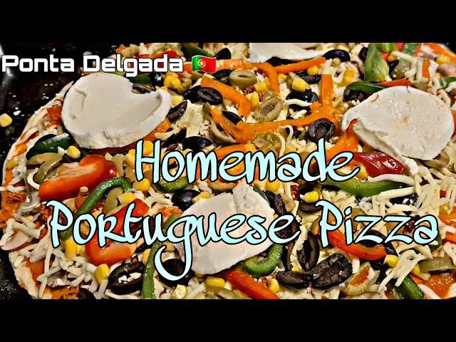 Homemade Portuguese Pizza, original made by mother portuguese