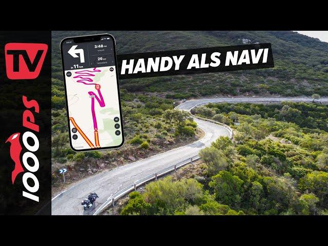 Handy als Navi! Wie gut ist Calimoto für die Navigation am Motorrad?