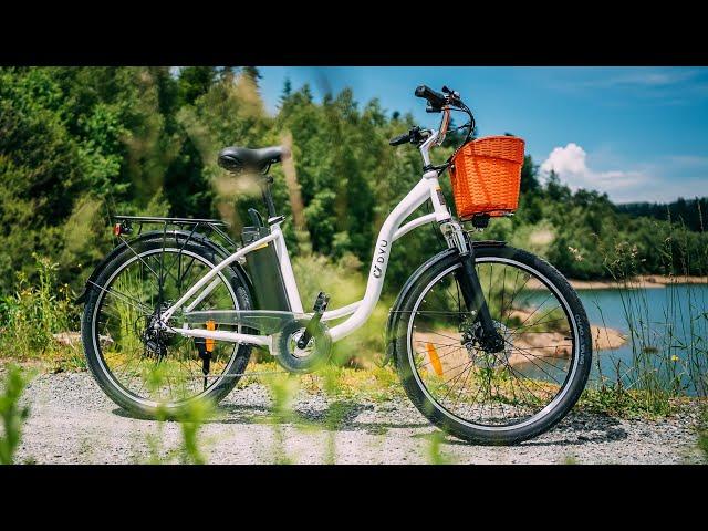 DYU C6 26 INCH CITY ELECTRIC BIKE REVIEW!