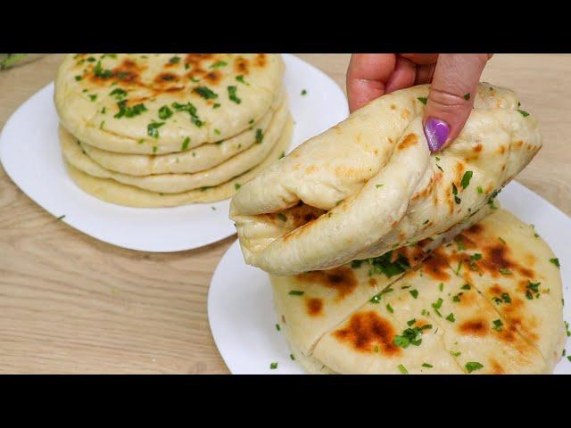 Flatbread for dinner is surprisingly simple and tasty. Family Favorite Bread # 34