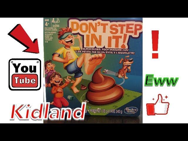 Kidland ; Don’t step in it game / challenge review