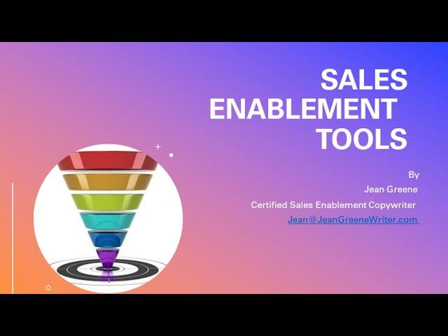 Sales Enablement Tools