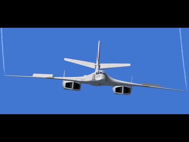 Tupolev Tu-160 "White Swan" Vs. Rockwell B-1 Lancer (Videos) [HD]