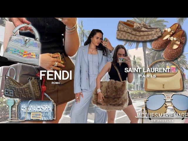 *NEW LAUNCHES* Luxury Shopping Vlog 2024 ft. Fendi, YSL, Celine etc.