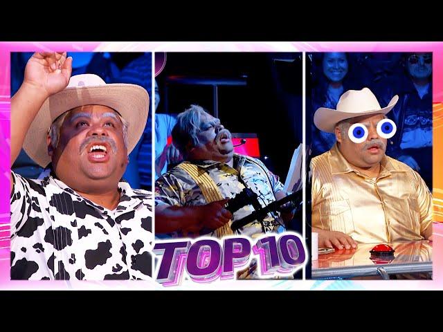 TOP 10 Don Cheto momentos MEMORABLES! | Tengo Talento Mucho Talento [ Top 10 ]