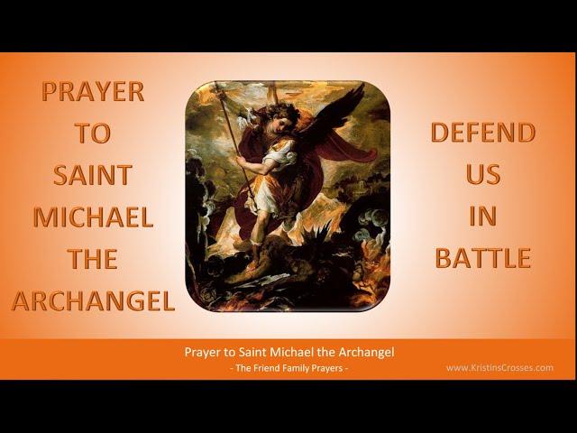 Prayer to Saint Michael the Archangel