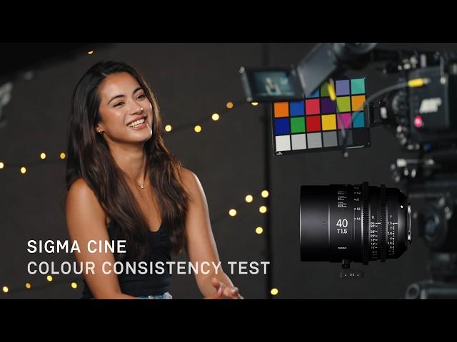 SIGMA Cine Colour Consistency Test