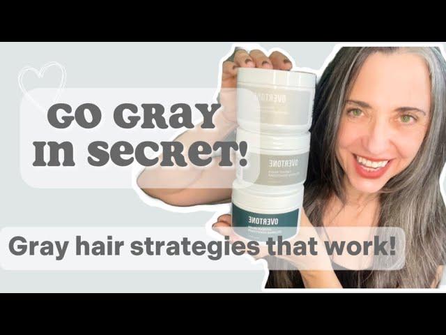 Underrated gray hair growout strategies (that work)!