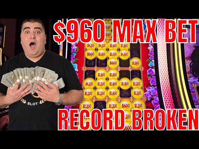 ONLY $960 Max Bets RECORD BREAKING JACKPOT On Prosperity Link Slot - PART 2