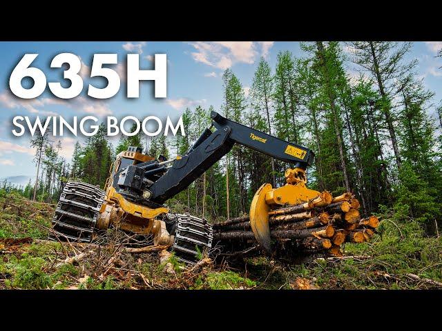 Tigercat 635H Swing Boom Skidder