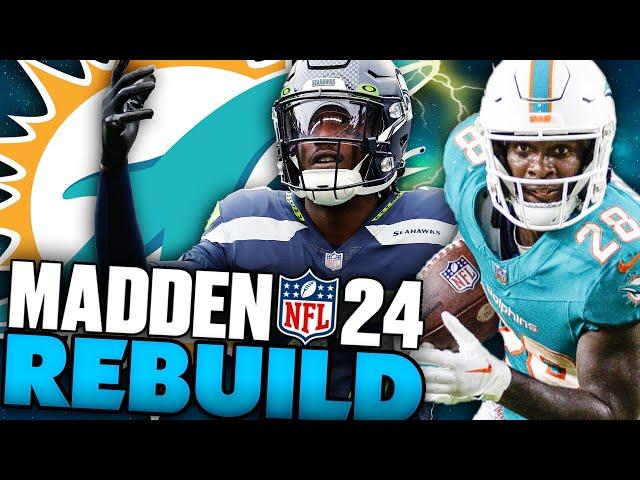 A Madden 24 Rebuild Where I Draft The Fastest Players! Madden 24 Miami Dolphins Rebuild