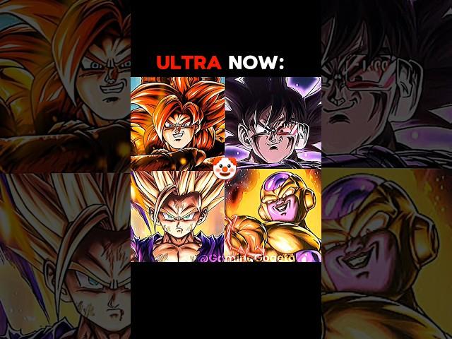 ULTRA Nowadays vs Back Then(Dragon Ball Legends)#dragonballlegends #dbl #dblegends