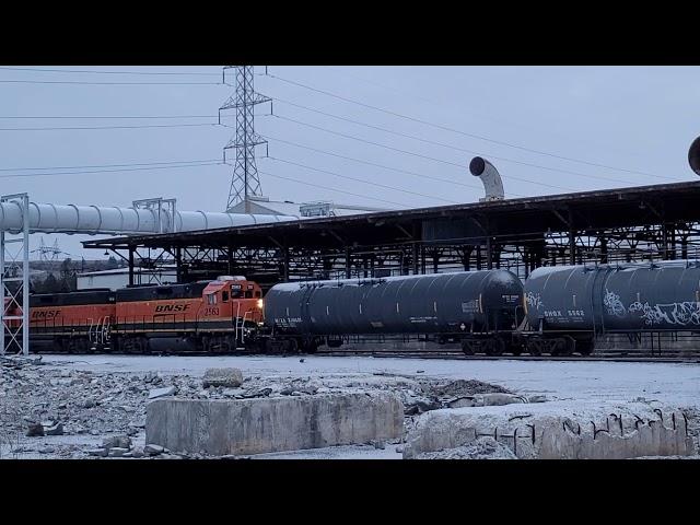 Kaiser Mead BNSF rail car pickup / dropoff