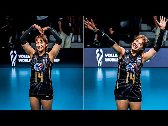 Thanacha Sooksod "Momay" (ธนัชชา สุขสด) - One of the Most Positive and Smiling | Thailand Team (HD)