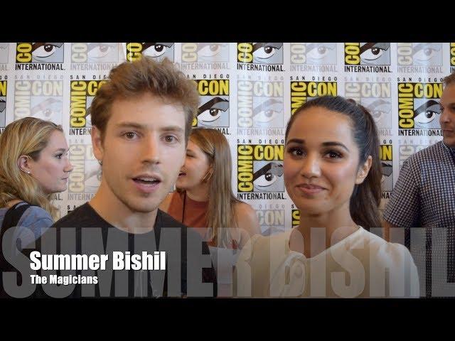 The Magicians: Summer Bishil at SDCC 2017