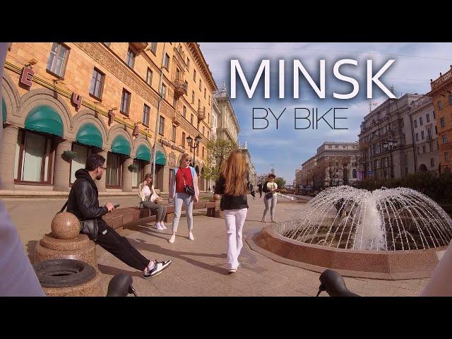 Minsk - Belarus. Urban Cycling in The Perfect City.