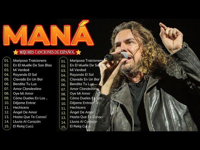 MANÁ MIX GRANDES EXITOS INOLVIDABLES Mana Éxitos Mix 20 Super Éxitos Románticas Inolvidables