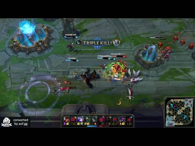 Pentakill by zelderon warfare (Bronze II) as Akali on OCE