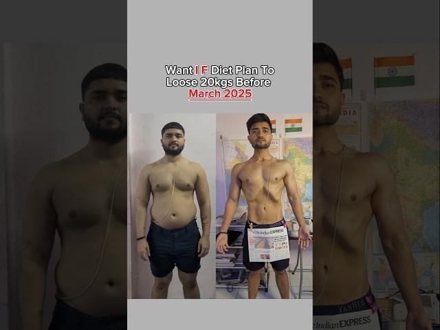 Intermittent fasting fat loss Diet plan | loose 20kgs before March | fatfree fitness #weightloss