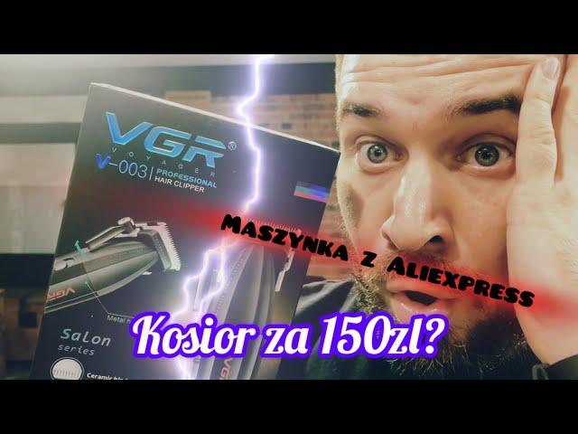 Test taniej maszynki z AliExpress! VGR 003