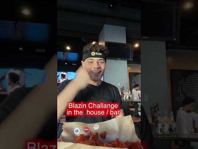 RamiZeinn does BLAZIN CHALLENGE Buffalo Wild Wings