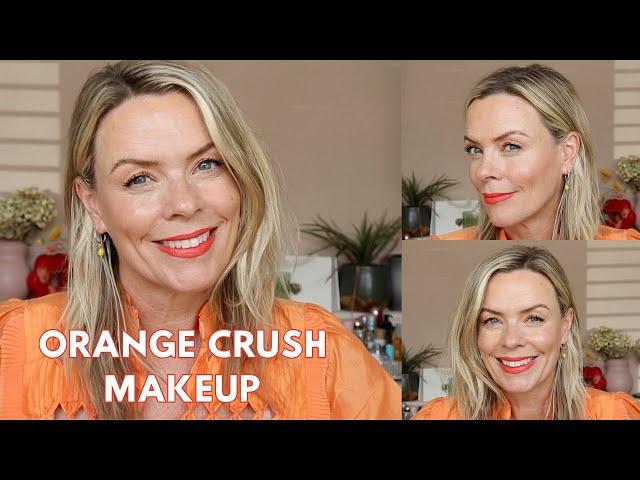 Orange Crush Makeup for the ultimate summer skin