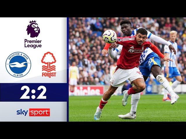 4-Tore Thriller! | Brighton & Hove Albion - Nottingham Forest | Highlights - Premier League 2024/25