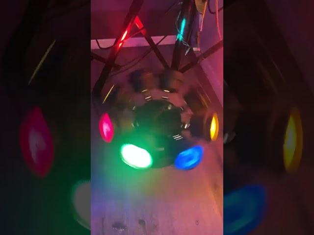 American dj H-2008L on the floor short video #adjlighting