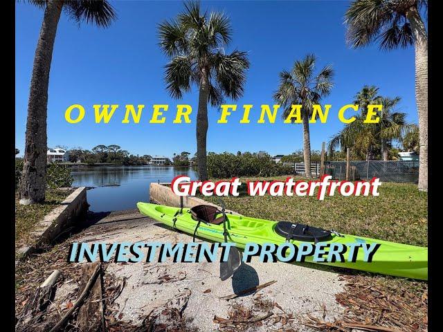 Florida Owner Finance Waterfront Home 2br, 1ba. Great Investment Property - need little renovation