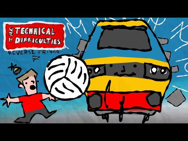 Deadly Train Volleyball : TechDif Animated | Reverse Trivia Podcast