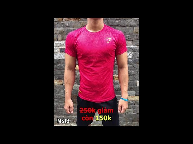 Áo thun body tập gym nam sales off giá rẻ - Gym4men