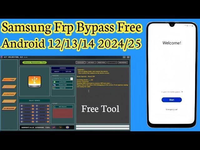 New Update Samsung Frp Bypass In Adb 2025 Update | All Samsung Frp New Security Android 12-13-14