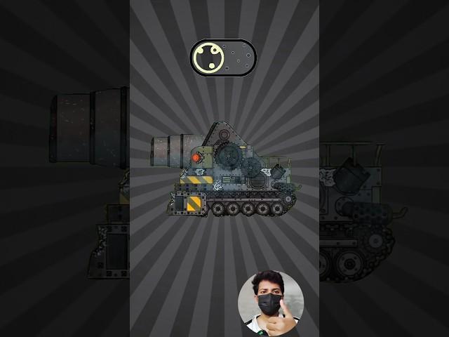 Day vs night look of tanks and charecters part 5 #cartoon #shorts