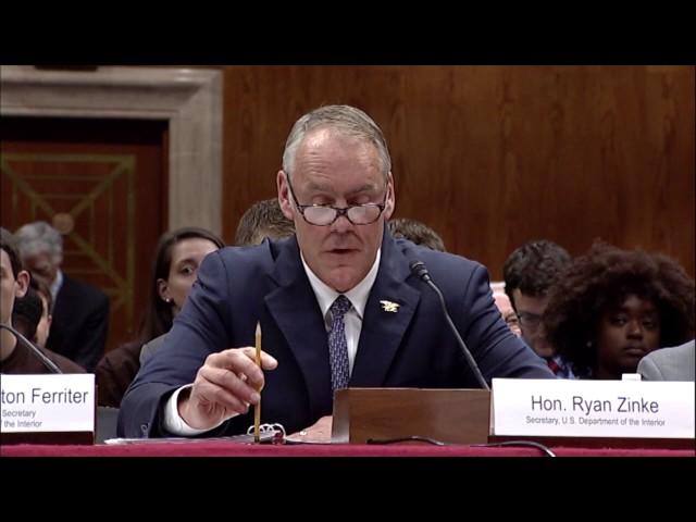 Tester Grills Secretary Zinke About Cuts to LWCF