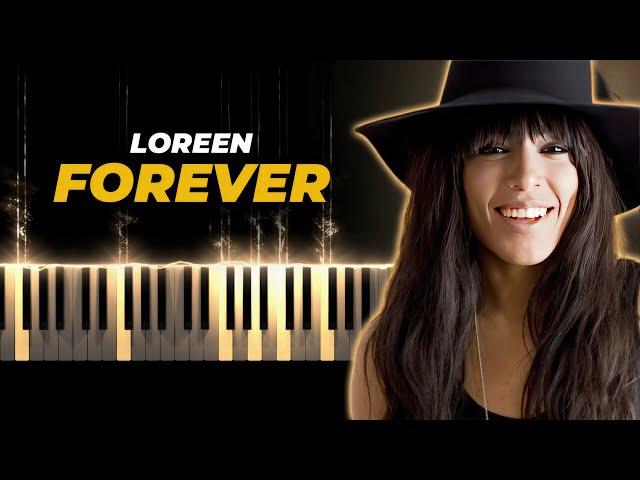 Loreen - Forever - piano karaoke instrumental cover lyrics