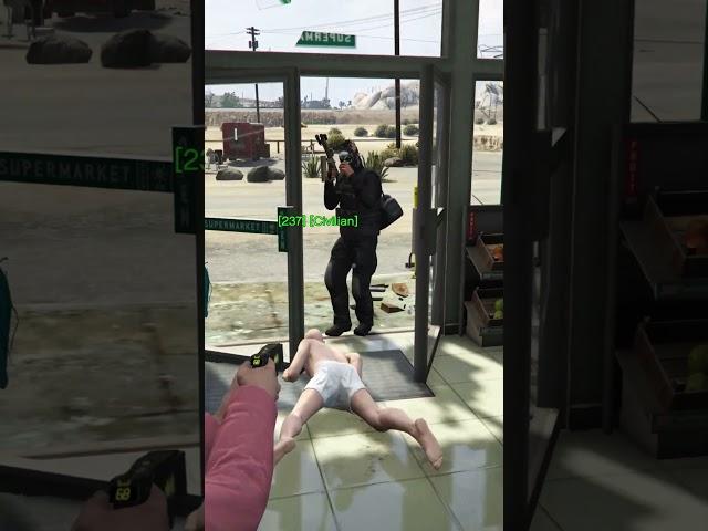 Tasing Hostage During Police Negotiations (STOP TASING ME) - GTA 5M Redwood State RP