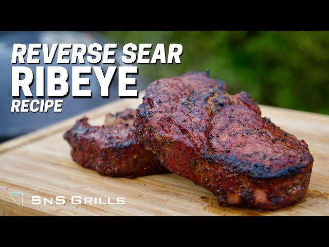 Reverse Sear Ribeye Steak - How to Cook Steak on a Charcoal Grill