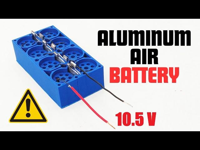 How To Make an Aluminium Air Battery | Experiment for Free Power This Winter!