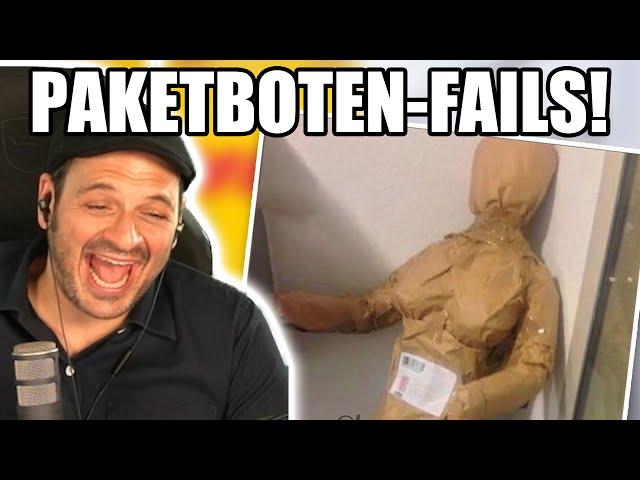 Harter Job - Harte Witze! --- PAKETBOTEN FAILS