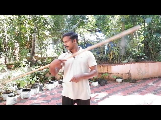 Stick Rotation Tutorial Part -6 / Close Body Rotation/വടി വീശാ൦ എളുപ്പത്തിൽ