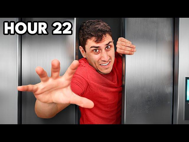 Locked in an Elevator for 24 Hours!