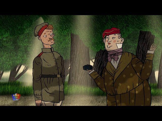 дети мультфильм | моральные истории | детские видео | A Soldier And A Bird | Russian Cartoon Stories